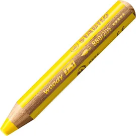 Stabilo Woody 3 in 1 Buntstift gelb