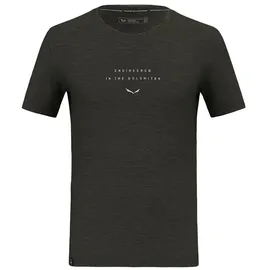 Salewa Eagle Eitd Merino T-Shirt dunkeloliv 2XL