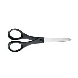 Fiskars 1023818 Haushaltsschere Linkshänder, Rechtshänder 170 mm Schwarz
