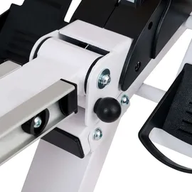Sportplus Rudergerät für zuhause mit Luftwiderstand (8 Stufen), rower machine, Rudergerät Luft, leise & flüssig trainieren,