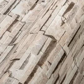 Living Walls Metropolitan Stories. Travel Styles. Steintapete 0,32 m x 10 m 1 St beige/braun