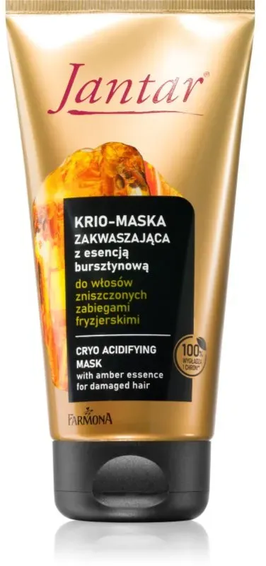 Farmona Jantar Amber Essence Maske für die Haare für beschädigtes Haar 200 ml