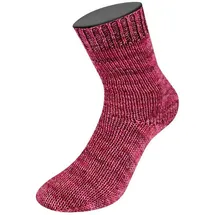 Lana Grossa Häkelwolle Vintage Socks Rosa/Rot 400 m 100 g