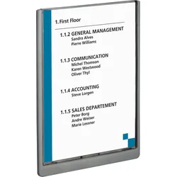 Durable Türschild 486737 (B x H) 210 mm x 297 mm Graphit 486737