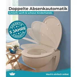 Calmwaters WC-Sitz Premium Bahamabeige