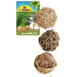 JR FARM Natur Bälle-Trio (1 Stück) Kleintiersnack