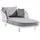 Sieger Samoa Daybed 210 x 117 x 71 cm Weiß/Grau