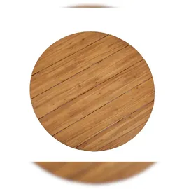 BEST Freizeitmöbel Delft Gartentisch Ø 135 x 76,2 cm Braun