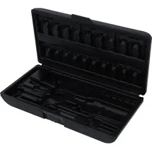 KS Tools Kunststoff-Leerkoffer für 1/4" Steckschlüssel-Satz 48-tlg. schwarz