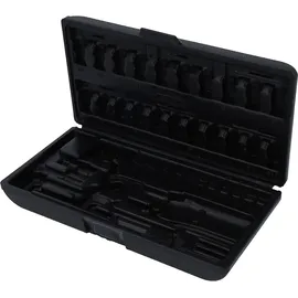 KS Tools Kunststoff-Leerkoffer für 1/4" Steckschlüssel-Satz 48-tlg. schwarz