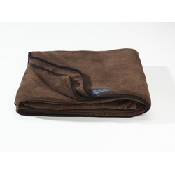 Cocoon Fleece Decke (Maße 200x160cm / Gewicht 0,89kg) - STK - chocolate brown