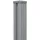 GROJA Zaunpfosten 7 x 7 x 190 cm Silbergrau/Aluminium
