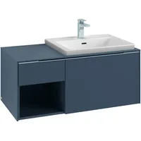 Villeroy & Boch Subway 3.0 Waschtischunterschrank mit Regalelement links
