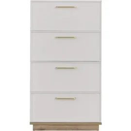 aea Jugendbett Garnitur Kinderzimmer Kinderbett Bett Set 4tlg Weiß Holz - Weiß