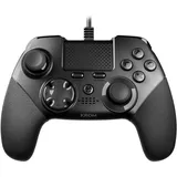 Krom Kaiser Gamepad Kabelgebunden Schwarz PC/PS3/PS4