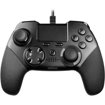 Krom Kaiser Gamepad Kabelgebunden Schwarz PC/PS3/PS4