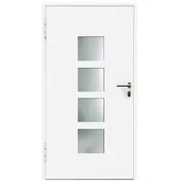 KNOCK Aluminium-Haustür »PHUKET«, weiß - weiss