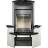 Hark Kaminofen Avenso GT ECOplus 8 kW, Cr.Weiß/M.Schwarz, mit EcoPlus Filter