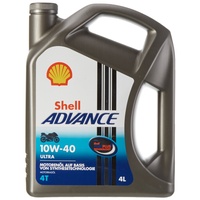 Shell Advance Ultra 4T 10W-40/4-Liter-Kanister