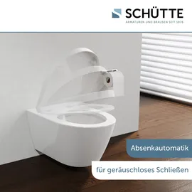 Schütte Duro WC-Sitz D-Form Pro 7 Weiß