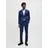 JACK & JONES Anzug JACK & JONES "JPRCOSTA SUIT", Herren, Gr. 54, N-Gr, blau (medieval blau), Web, Obermaterial: 100% Polyester, unifarben, sehr schmal, Anzüge, aus Polyester, sehr schmale Passform, mit Reverskragen, Langarm-Sakko, Topseller