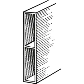 Fortis Abziehlatte Aluminium 100 x 18 mm 3 m