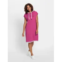 Witt Jerseykleid Sweatkleid Kurzarm rosa 44