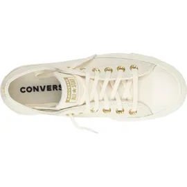 Converse Chuck Taylor All Star Lift Platform Damen Gold/Weiß 40