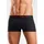 bruno banani Hipster, (Packung, 4 St.), knapp sitzende Boxershorts mit Logo Webbund aus Baumwollmischung Bruno Banani schwarz