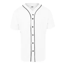 URBAN CLASSICS Baseball Mesh Jersey Weiß XXL