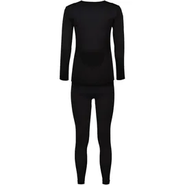 Lenz Merino Unterwäsche Set schwarz XS/S