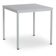 Ceha Mehrzwecktisch 80 x 80 cm lichtgrau/grau