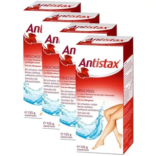 4x Antistax Frischgel 4x125 ml Gel