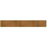 vidaXL Teppich, Rechteckig Braun 70x500 cm Bambus