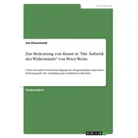 GRIN Verlag Zur Bedeutung von Kunst in Die Ästhetik