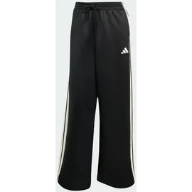 adidas Stadium 3-Streifen Jogginghose Schwarz/Weiß M