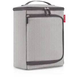 Reisenthel coolerbox herringbone grey 23 x 30 x 14 cm