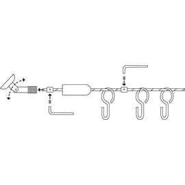 Good Life Seilspanngarnitur »Linea«, grau