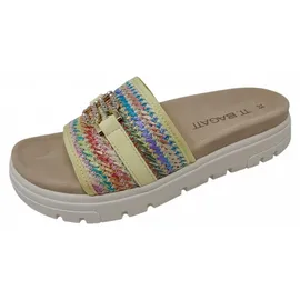 tt.bagatt Bagatt Dalia Evo Pantolette Mehrfarbig - gelb, - 41