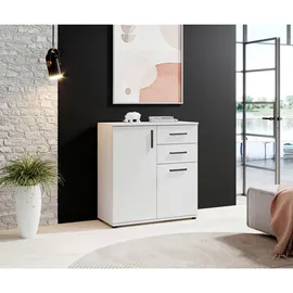 Bega Consult Kommode 80 x 84 x 35 cm Weiß