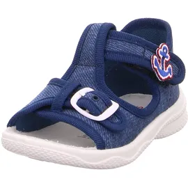 superfit Baby Jungen POLLY Hausschuhe, OCEAN 8000, 19