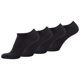 Tom Tailor Sneakersocken 4er Pack Schwarz 43-46