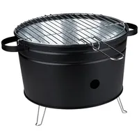 Alpina Tisch-Holzkohlegrill - Kompakter Grill für Garten und Balkon