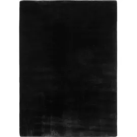 Ayyildiz Kurzflorteppich Joy 1400 Schwarz Ø 80 cm