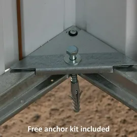 YardMaster Gerätehaus 3 x 4 m Grün