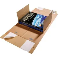 TransPak Medienverpackung Gigafix Maße 455x320x20-100mm C3 braun SK-Verschluss passend