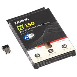 Fluke Netscout EU-WIFI-BT-USB Edimax n150 Wi-Fi & Bluetooth USB Adapter für Euro...