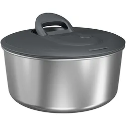 ZYLISS Salatschleuder EASY SPIN S Edelstahl Seilzug-Mechanismus 23 cm schwarz