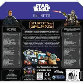 FFG Star Wars: Unlimited Schatten der Galaxis Zwei-Spieler-Starter