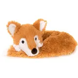 Habibi Plush Premium – 1740 Neck Warmer/Schal/Nackenhörnchen Fuchs f. Kinder und Erwachsene, herausnehmbare Körnerfüllung - Wärmestofftier/Wärmekissen zum Erwärmen in der Mikrowelle/Backofen
